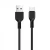 Дата кабель USB 2.0 AM to USB-C 1.0m 3A X13 black HOCO (6957531061182)