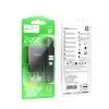 Зарядное устройство HOCO C141A 2xUSB + cable USB to USB-C black (6942007627900) изображение 4