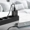 Зарядное устройство HOCO C141A 2xUSB + cable USB to USB-C black (6942007627900) изображение 5
