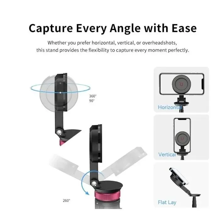 Штатив Ulanzi Vijim MT-84 Magnetic Tripod for Phone (T001) изображение 8
