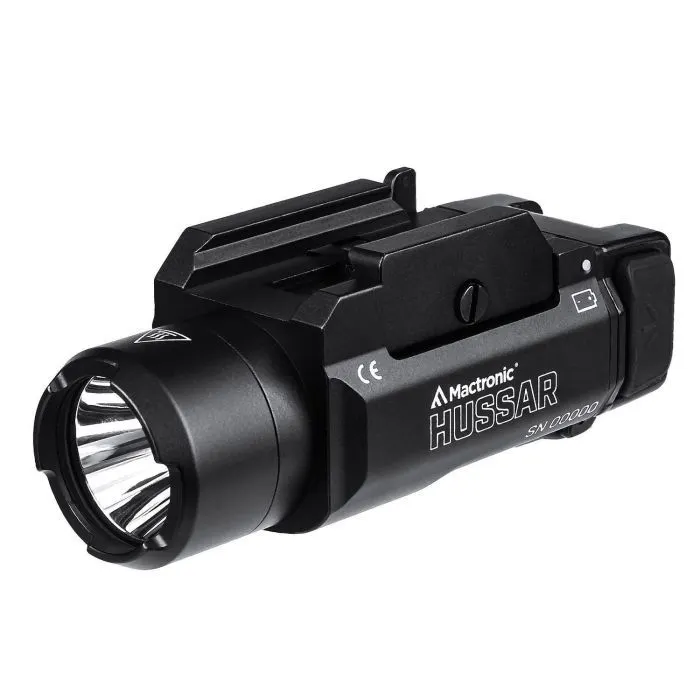 Фонарь Mactronic тактичний Hussar (1050 Lm) Gun Mount (THG0010) (DAS303690)