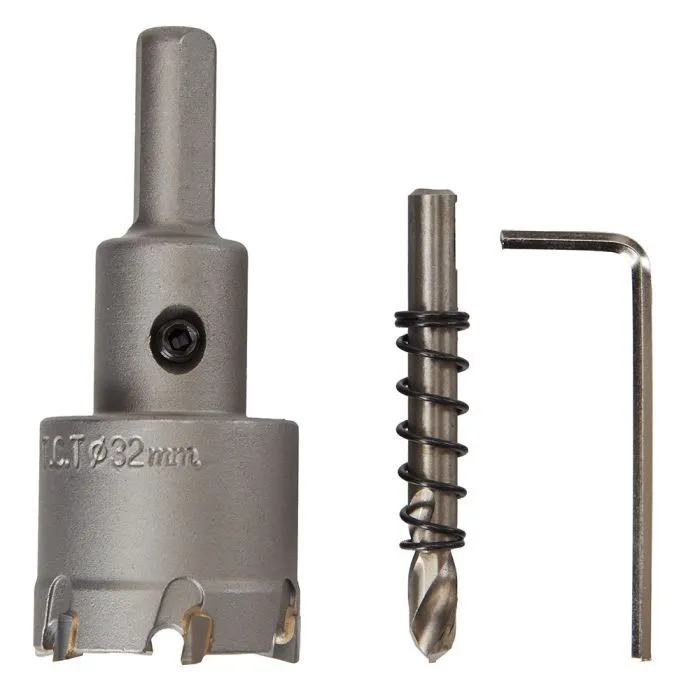 Сверло Alloid Base, корончате, твердосплавне, по металу, 32мм (TS-10032) изображение 3