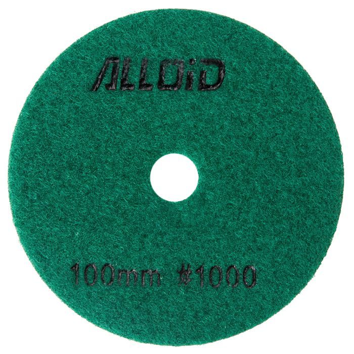 Круг зачистной Alloid Pro, алмазный, шлифовальный, на липучке, STAR, 100мм, зерно 100 (DD-63370)