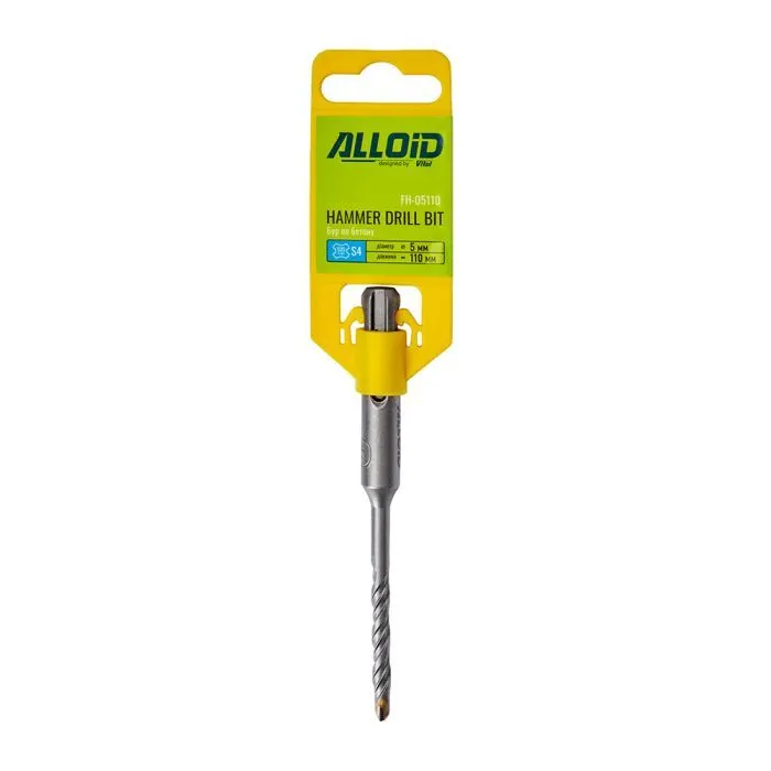 Бур Alloid по бетону, SDS-plus, S4, 5110мм (FH-05110) изображение 7