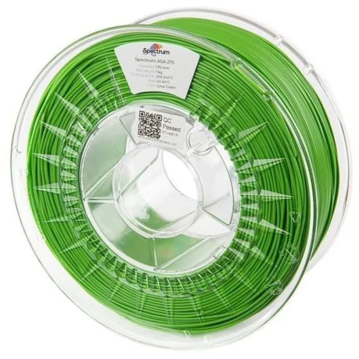 Пластик для 3D-принтера Spectrum ASA 275 1.75mm 1kg Green, Lime (80303)