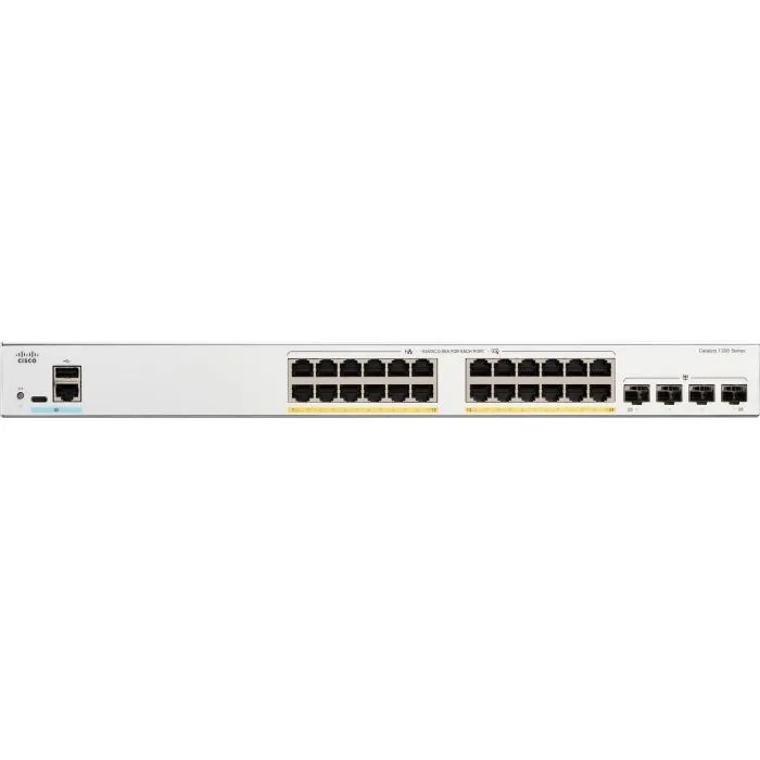 Комутатор мережевий Cisco C1200-24T-4X зображення 2