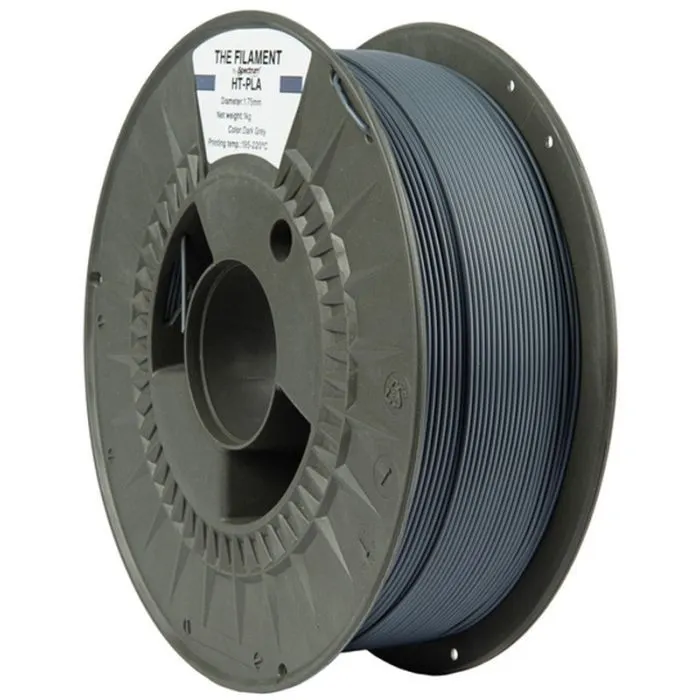 Пластик для 3D-принтера The Filament HT-PLA 1.75mm 1kg Grey, Dark (TF-24140)