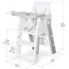 Стілець для годування Mealux Feedo White/Grey (KD-F033 White/Grey) зображення 2