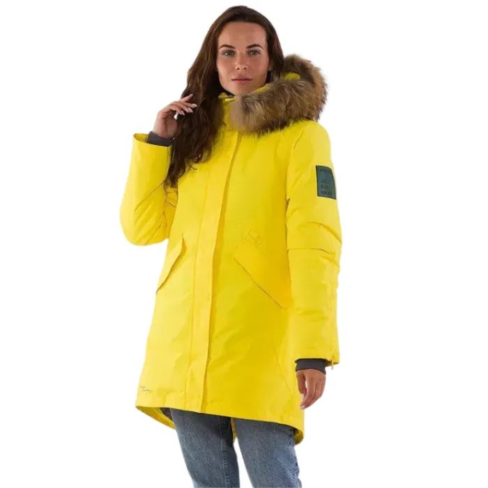 Пальто Huppa VIVIAN 1 12498120 жовтий 70002 XS (4741468771090)
