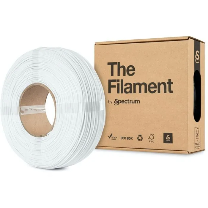 Пластик для 3D-принтера The Filament PETG 1.75mm 1kg ReFill, White, Snow (TF-24057) изображение 3