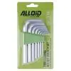 Ключ Alloid шестигранний, вигнутий, 7шт., 2.5-10мм (HS-0712) зображення 2
