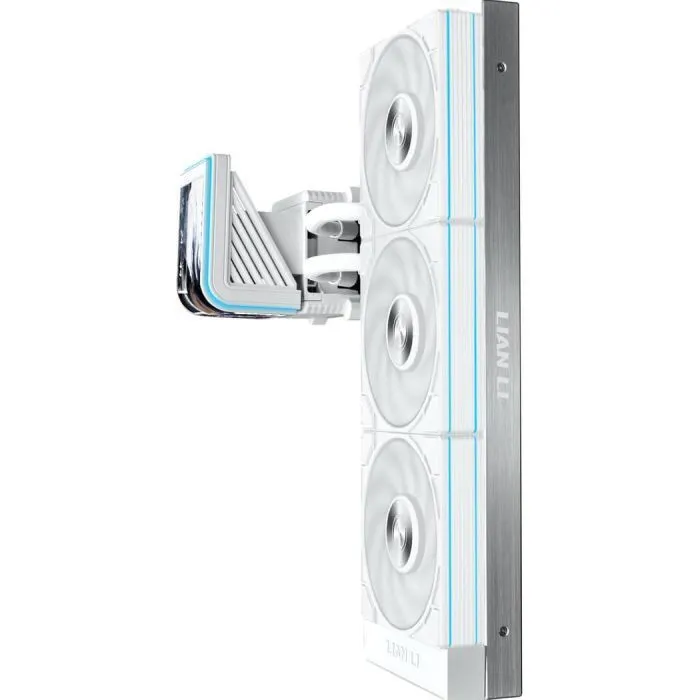 Система жидкостного охлаждения Lian Li Hydroshift II OLED Curved 360 P28, White (G89.GHS2OLDC36PW.00) изображение 3