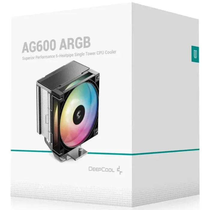 Кулер до процесора Deepcool AG600 ARGB Black (R-AG600-BKAMMG2-G) зображення 9