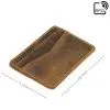 Кардхолдер Visconti VSL40 Axe Oil Tan (VSL40 OIL TAN) изображение 3