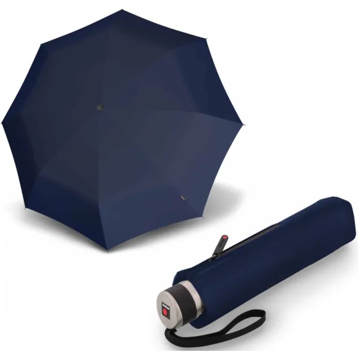 Зонт Knirps Chrome Matt Manual Melange Black механічна, складана (Kn95-8041-4119) изображение 2