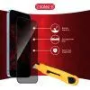 Скло захисне Intaleo Privacy Apple iPhone 13 Pro Max Black (1283126621383) зображення 7