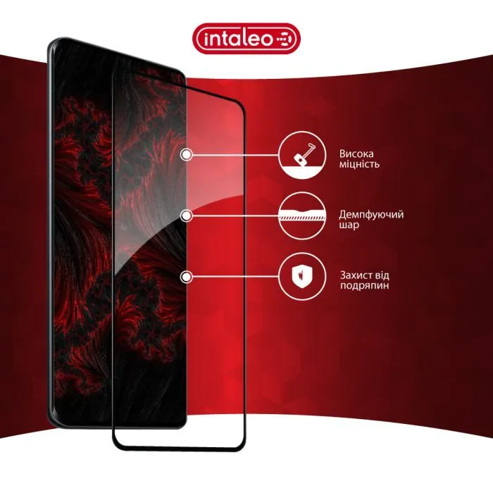 Скло захисне Intaleo Full Glue ESD Xiaomi Redmi Note 15 Black (1283126633683) зображення 5