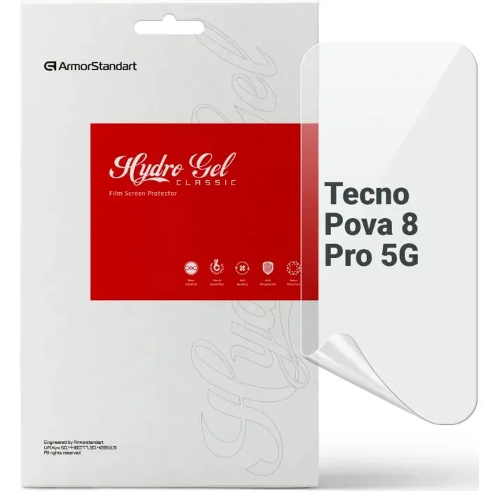 Пленка защитная Armorstandart hydrogel Tecno Pova 8 Pro 5G (ARM94100)