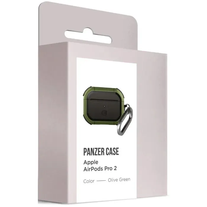 Чехол для наушников Armorstandart Panzer For Apple Airpods Pro 2 Olive Green (ARM82754) изображение 2