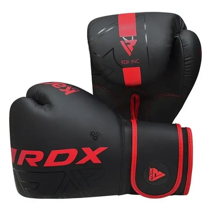 Боксерські рукавички RDX F6 Kara Matte Red 14 унцій (BGR-F6MR-14OZ) зображення 3