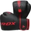 Боксерські рукавички RDX F6 Kara Matte Red 8 унцій (BGR-F6MR-8OZ) зображення 3