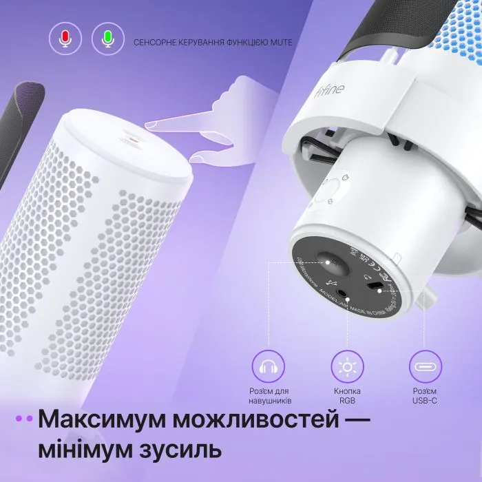 Мікрофон Fifine A9SW зображення 11