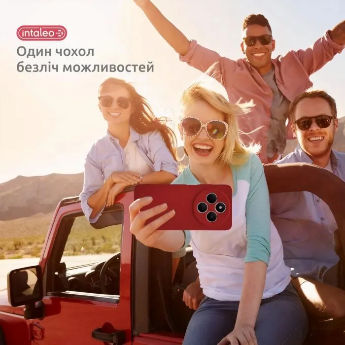 Чохол до мобільного телефона Intaleo SoftShell Xiaomi Redmi A4 Red (1283126632457) зображення 6