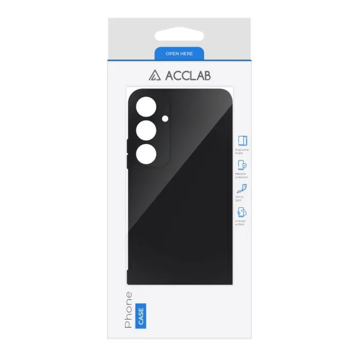 Чохол до мобільного телефона ACCLAB SoftShell Samsung Galaxy S24 Plus Black (1283126590382) зображення 2