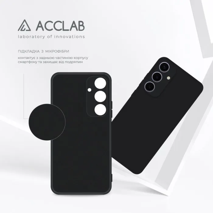 Чохол до мобільного телефона ACCLAB SoftShell Samsung Galaxy S24 Plus Black (1283126590382) зображення 5