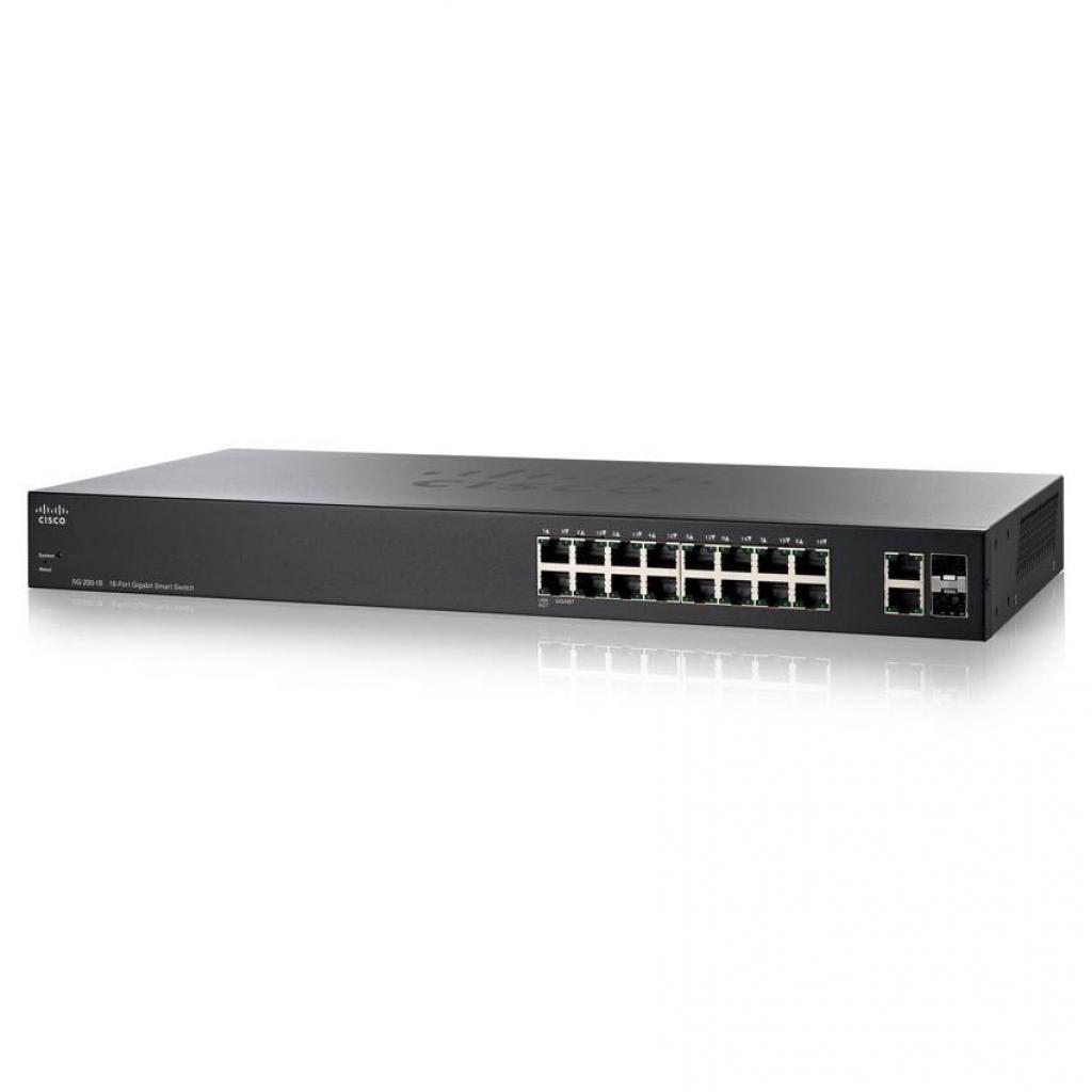 Коммутатор сетевой Cisco SG200-18 (SLM2016T-EU)