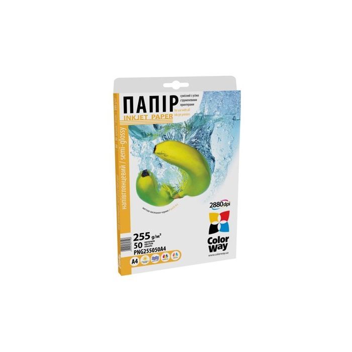 Фотопапір ColorWay A4 (PNG255050A4)