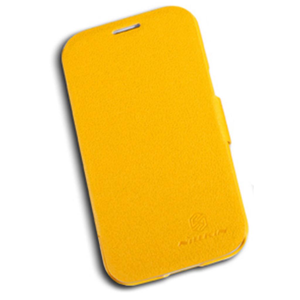 Чохол до мобільного телефона Nillkin для Samsung I8552 /Fresh/ Leather/Yellow (6076967)
