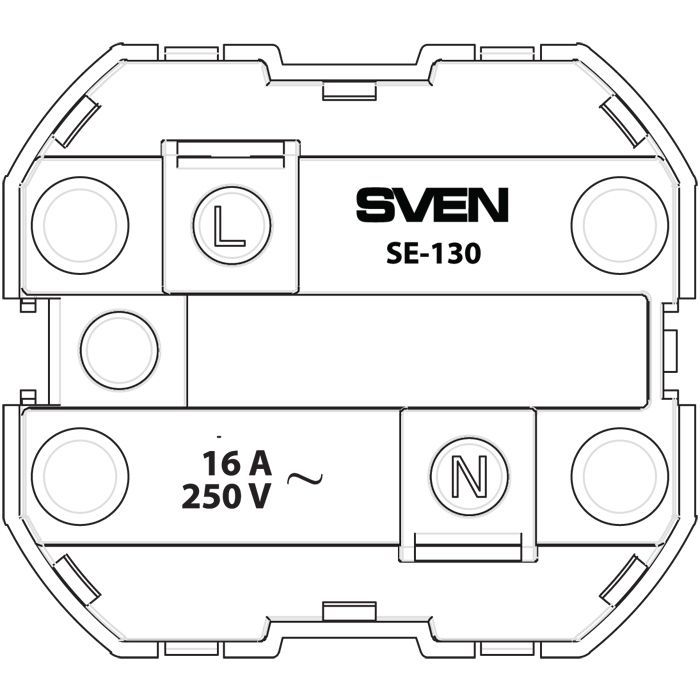 Розетка Sven SE-130 ivory (7100098) зображення 5
