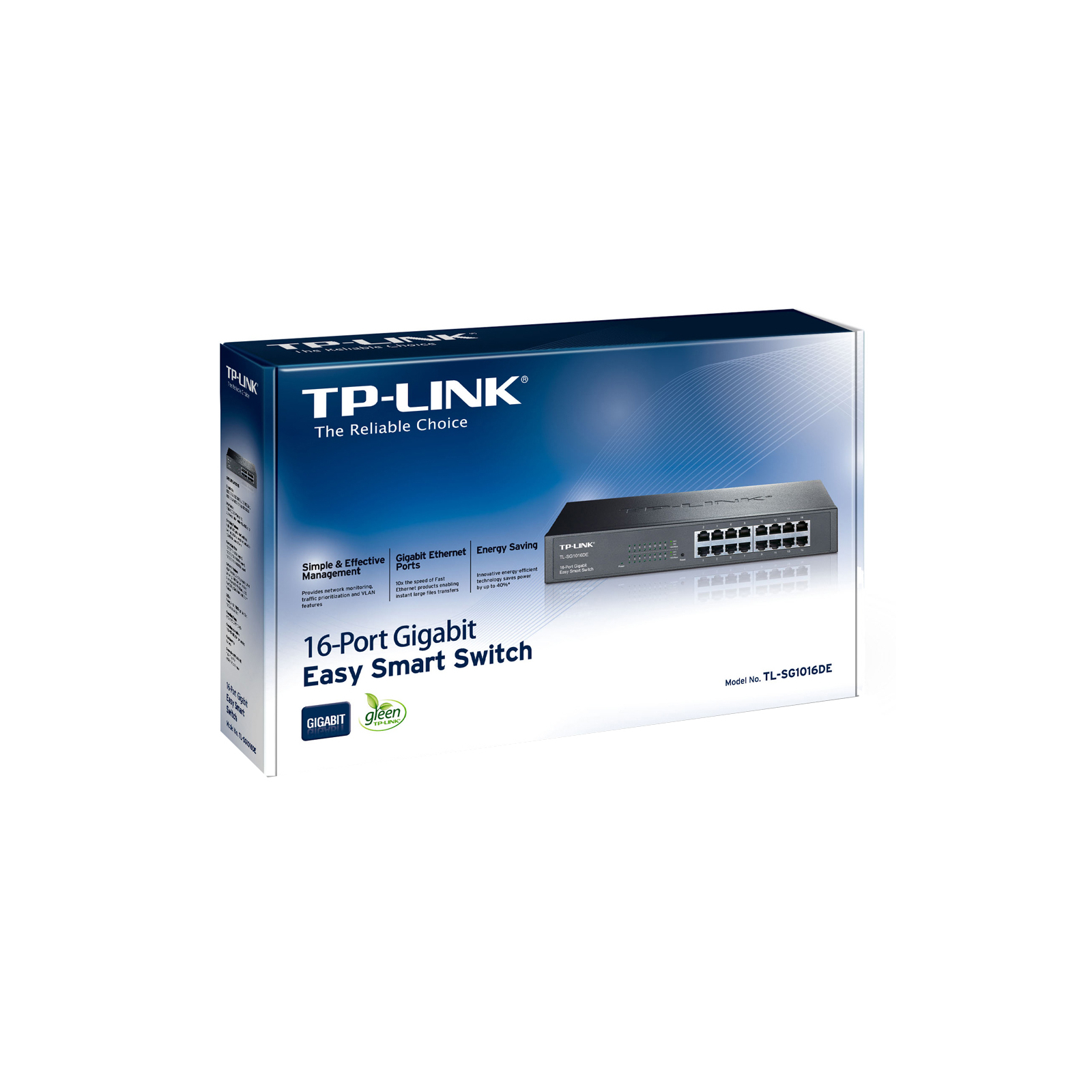 Комутатор мережевий TP-Link TL-SG1016DE зображення 3