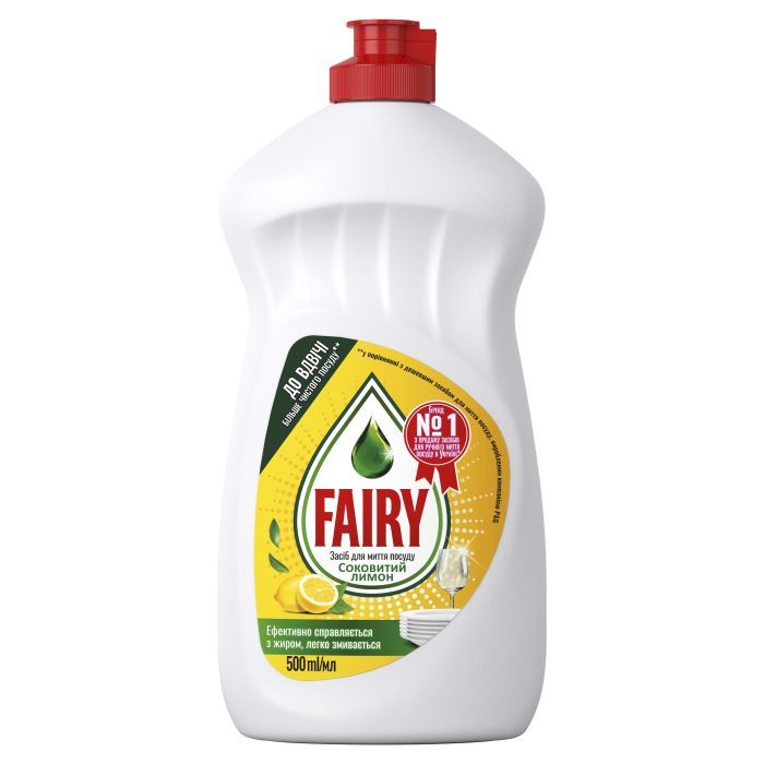 Средство для ручного мытья посуды Fairy Лимон 1 л (5413149314092)