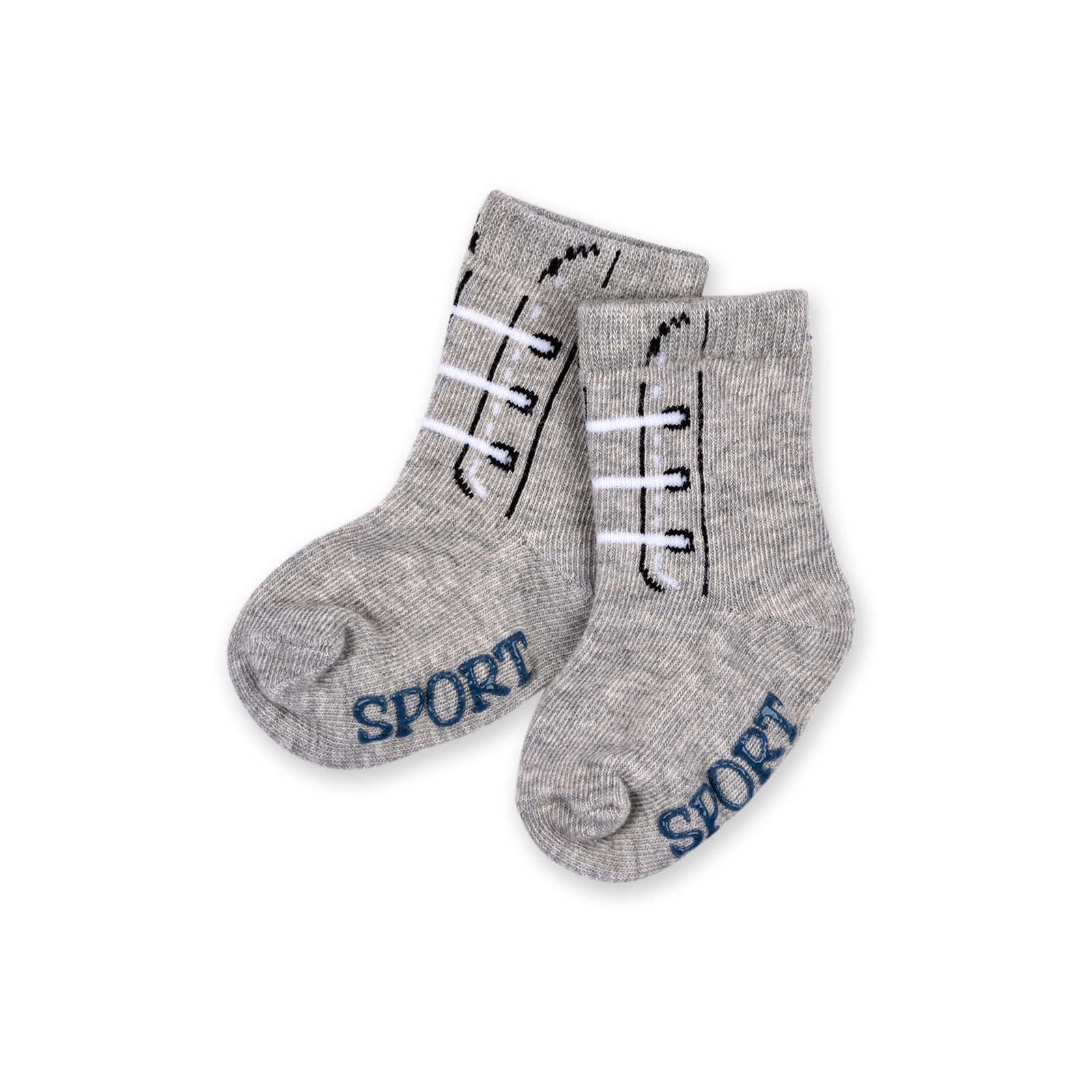 Шкарпетки дитячі Luvable Friends 3 пари неслизькі, для хлопчиків (02316.0-6 M) зображення 4