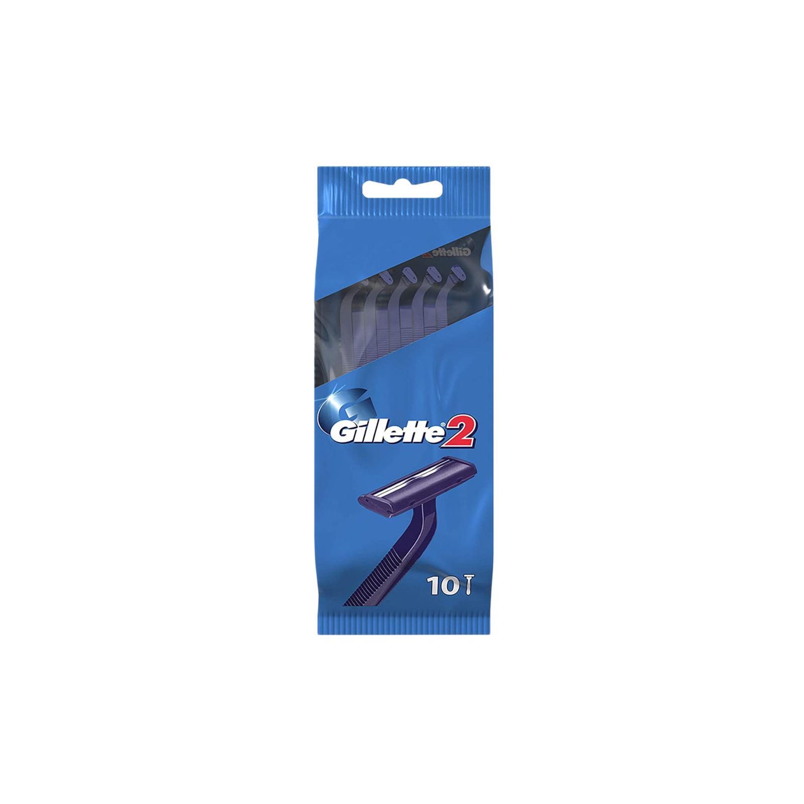 Бритва Gillette 2 одноразовая 10 шт. (7702018874293/8700216169028) изображение 2