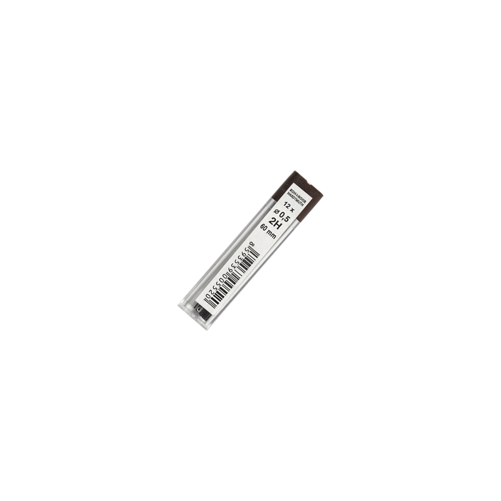 Грифель для механічного олівця Koh-i-Noor 4152.2H, 0.5 мм, 12шт (415202H005PK)