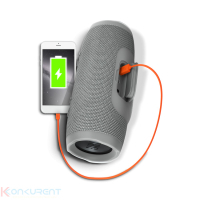 Акустическая система JBL Charge 3 Gray (JBLCHARGE3GRAYEU) изображение 5