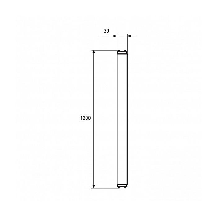 Лампочка Eurolamp G13 (LED-T8-18W/4000(nano)) изображение 2