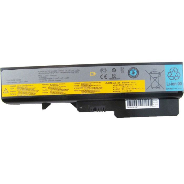 Аккумулятор для ноутбука Lenovo IdeaPad G460 57Y6454 5200mAh 6cell 11.1V Li-ion AlSoft (A41481)