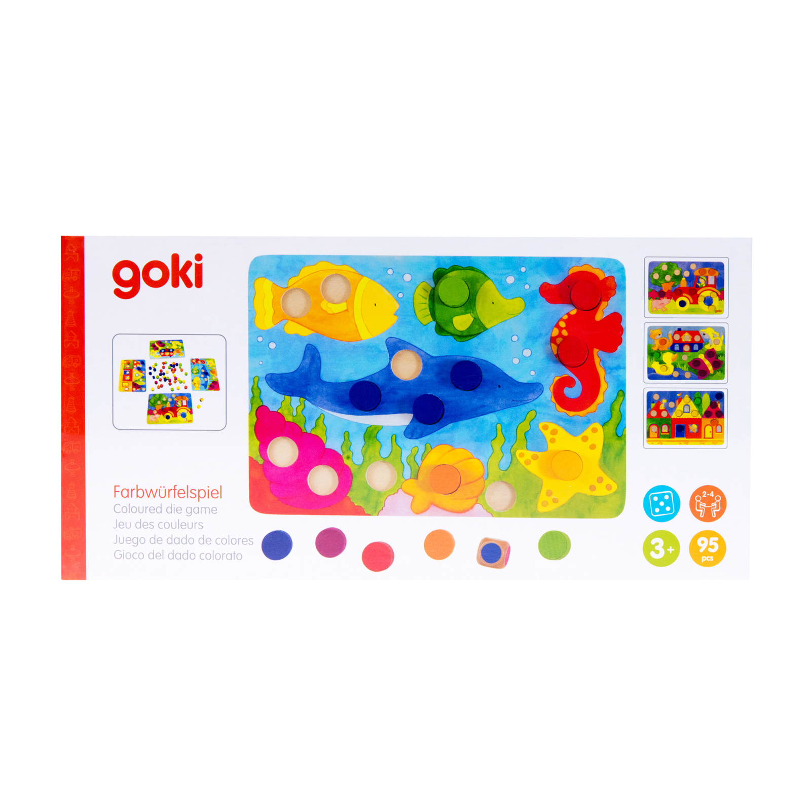 Настольная игра Goki Лото Разноцветный мир (56705) изображение 9