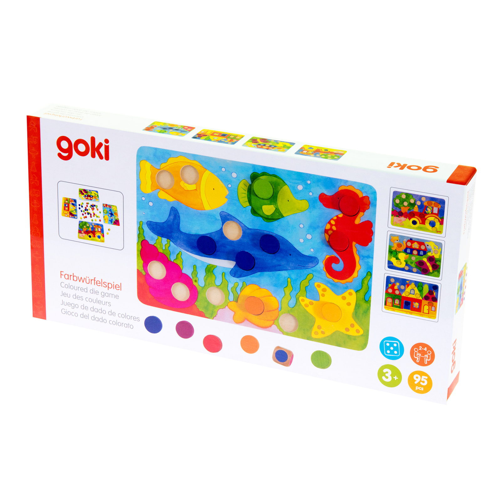 Настольная игра Goki Лото Разноцветный мир (56705)