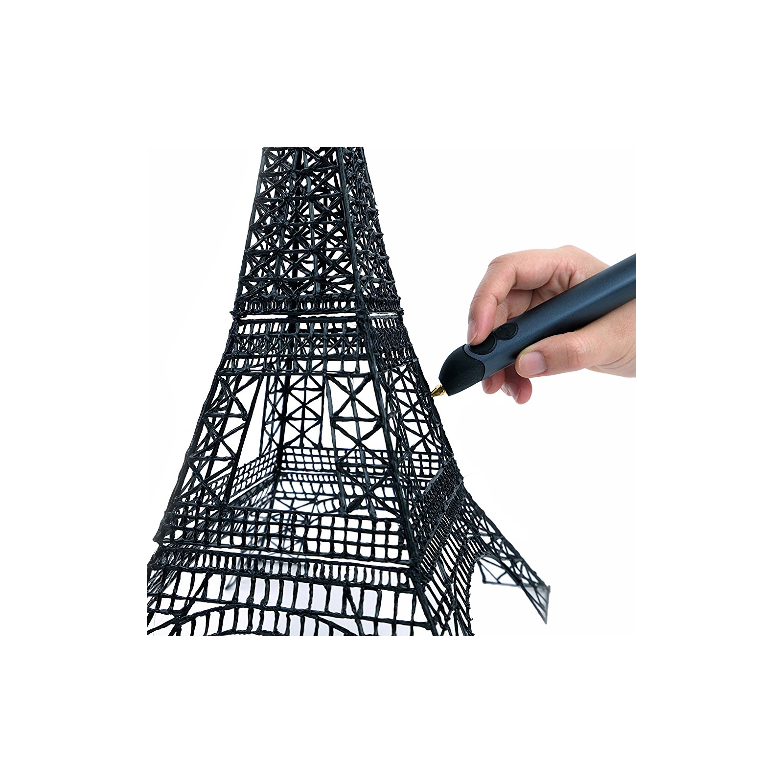 3D - ручка 3Doodler Create для проф. использования Черная 50 стержней (3DOOD-CRE-EU) изображение 4