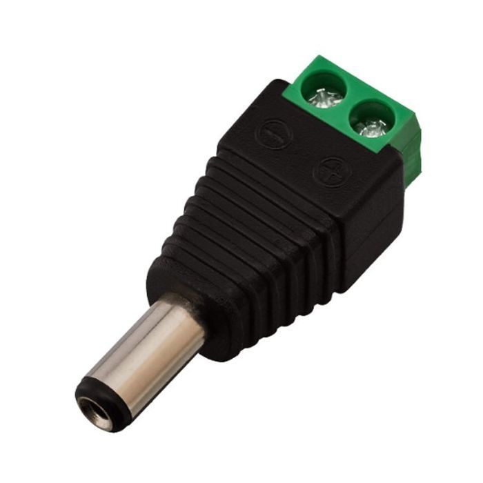 Коннектор Greenvision GV-DC male 100шт/уп. (3587)
