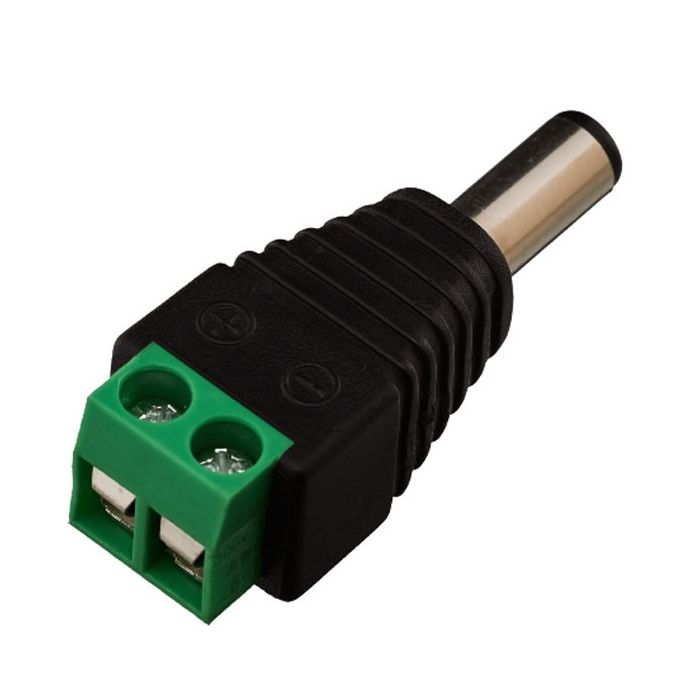 Коннектор Greenvision GV-DC male 100шт/уп. (3587) изображение 2