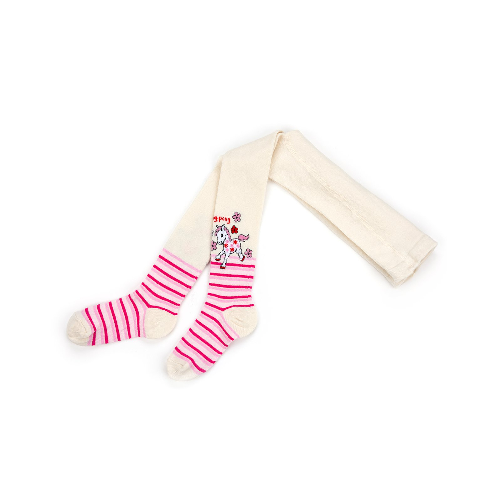 Колготки UCS Socks с пони (M0C0301-0860-110G-white)