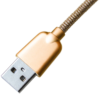 Дата кабель USB 2.0 AM to Micro 5P 1.0m 1.5A, Gold Grand-X (MM02G) изображение 4