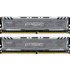 Модуль памяти для компьютера DDR4 16GB (2x8GB) 2666 MHz Ballistix Sport LTGrey Micron (BLS2C8G4D26BFSBK)