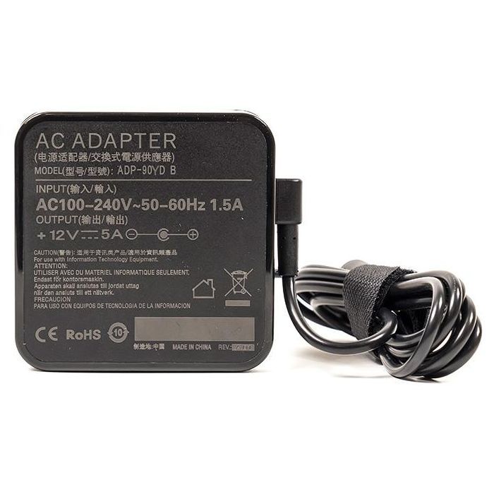 Блок питания к ноутбуку PowerPlant 60W Универсальный, 12V, 5A (5.5*2.1) (WMKD00MS0042) изображение 2